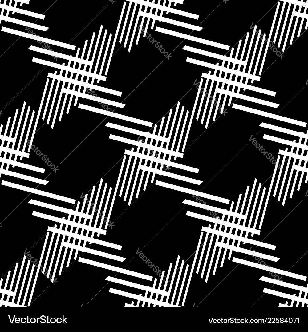 Seamlessly repeatable geometric pattern Seamlessly repeatable geometric pattern vector image
