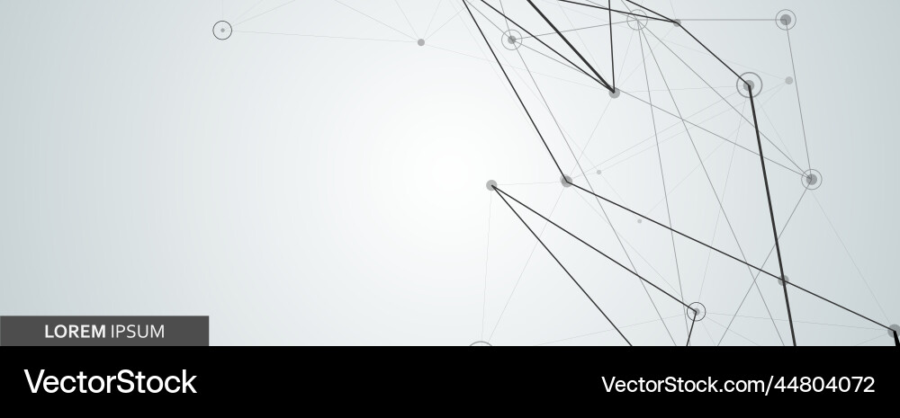 Abstract connecting dots and lines polygonal Abstract connecting dots and lines polygonal vector image