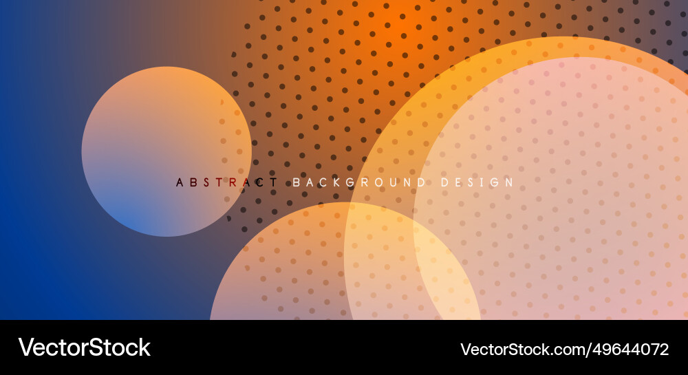 Abstract tech circles background Abstract tech circles background vector image