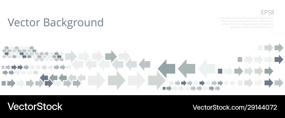 Background with left and right arrows Background with left and right arrows vector image