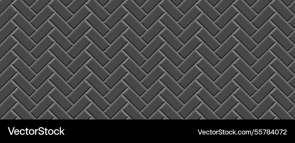 Black ceramic seamless pattern tile subway brick Black ceramic seamless pattern tile subway brick vector image