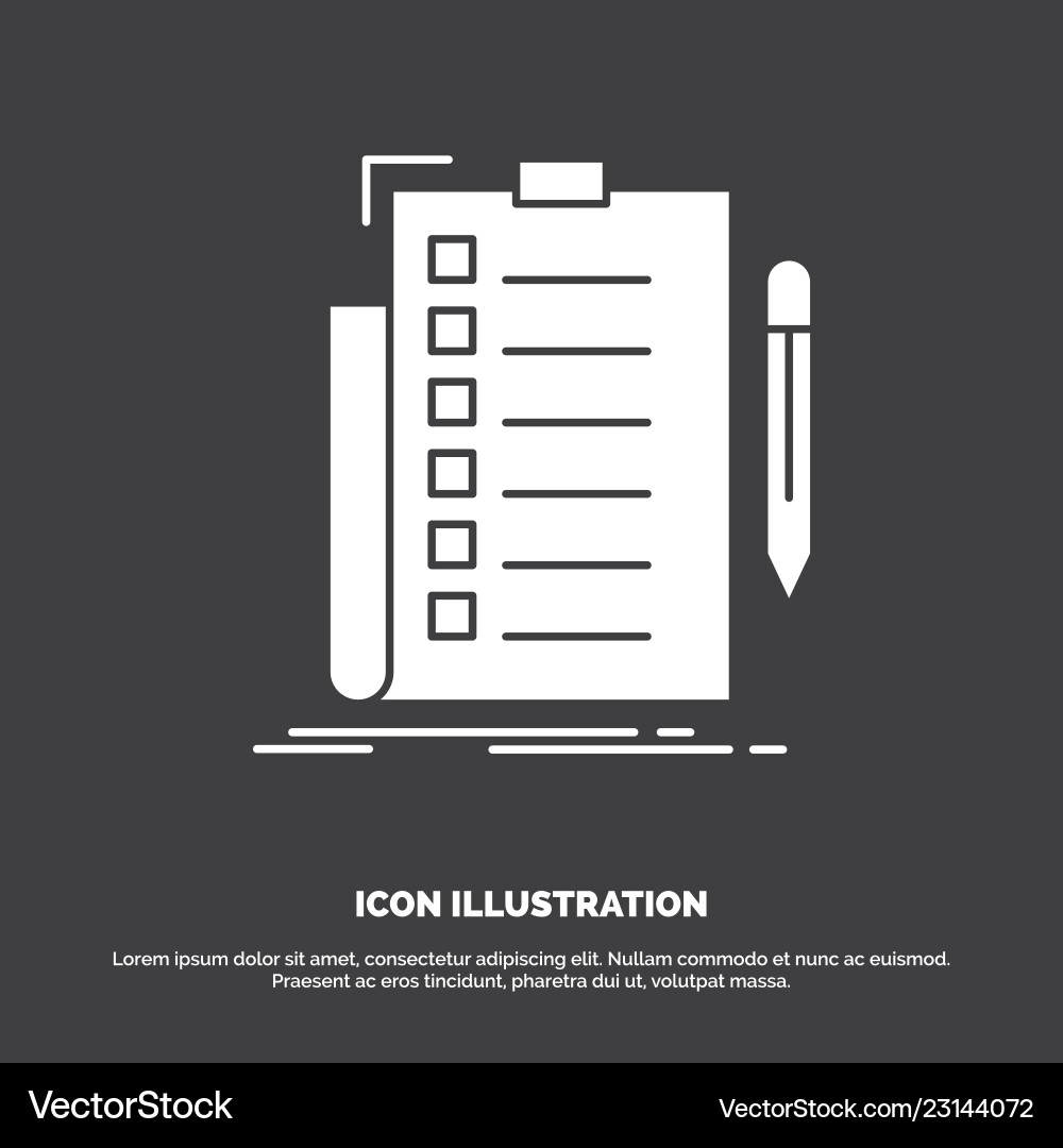 Expertise checklist check list document icon Expertise checklist check list document icon vector image