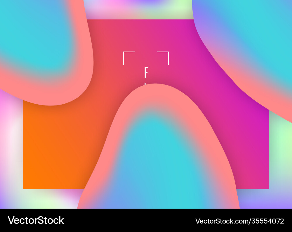 Liquid fluid with dynamic elements and shapes Liquid fluid with dynamic elements and shapes vector image