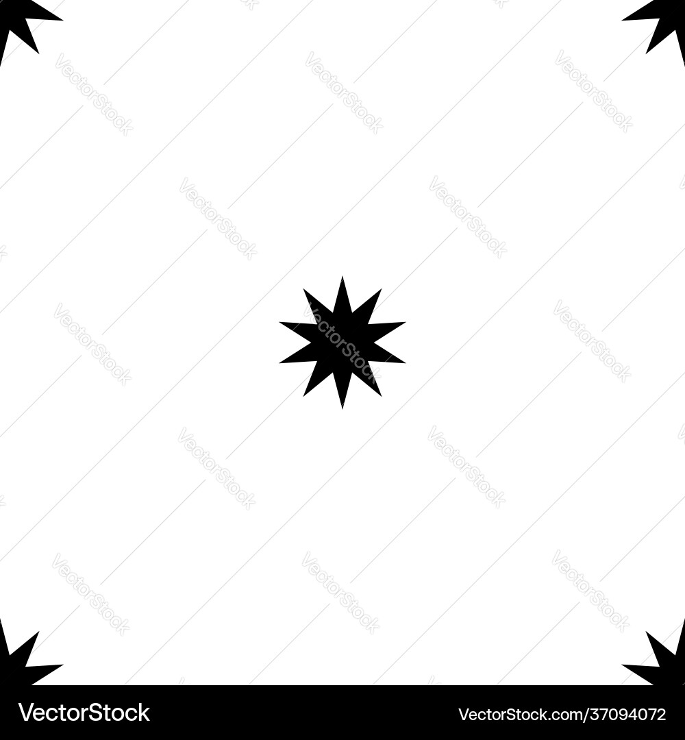 Repeatable seamless star shape pattern Repeatable seamless star shape pattern Vector Image