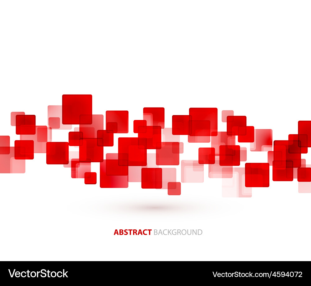Tech Shiny Square Background vector image