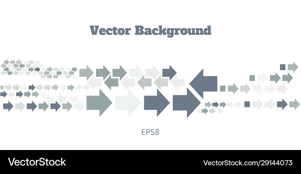 Background with left and right arrows Background with left and right arrows vector image