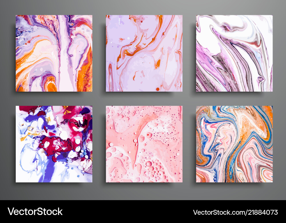 Dynamic backgrounds trendy placards commercial Dynamic backgrounds trendy placards commercial vector image