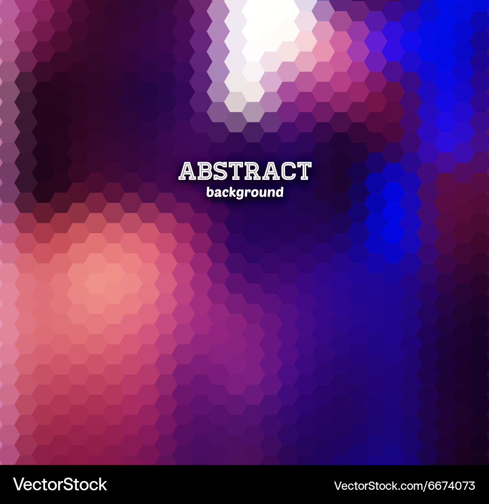 Pixelated abstract background vector image