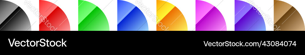 Button banner rectangle shape template Vector Image