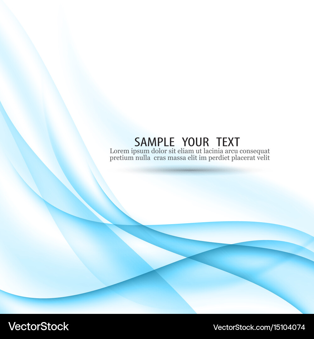 Modern Blue Gradient Abstract Background Vector Image