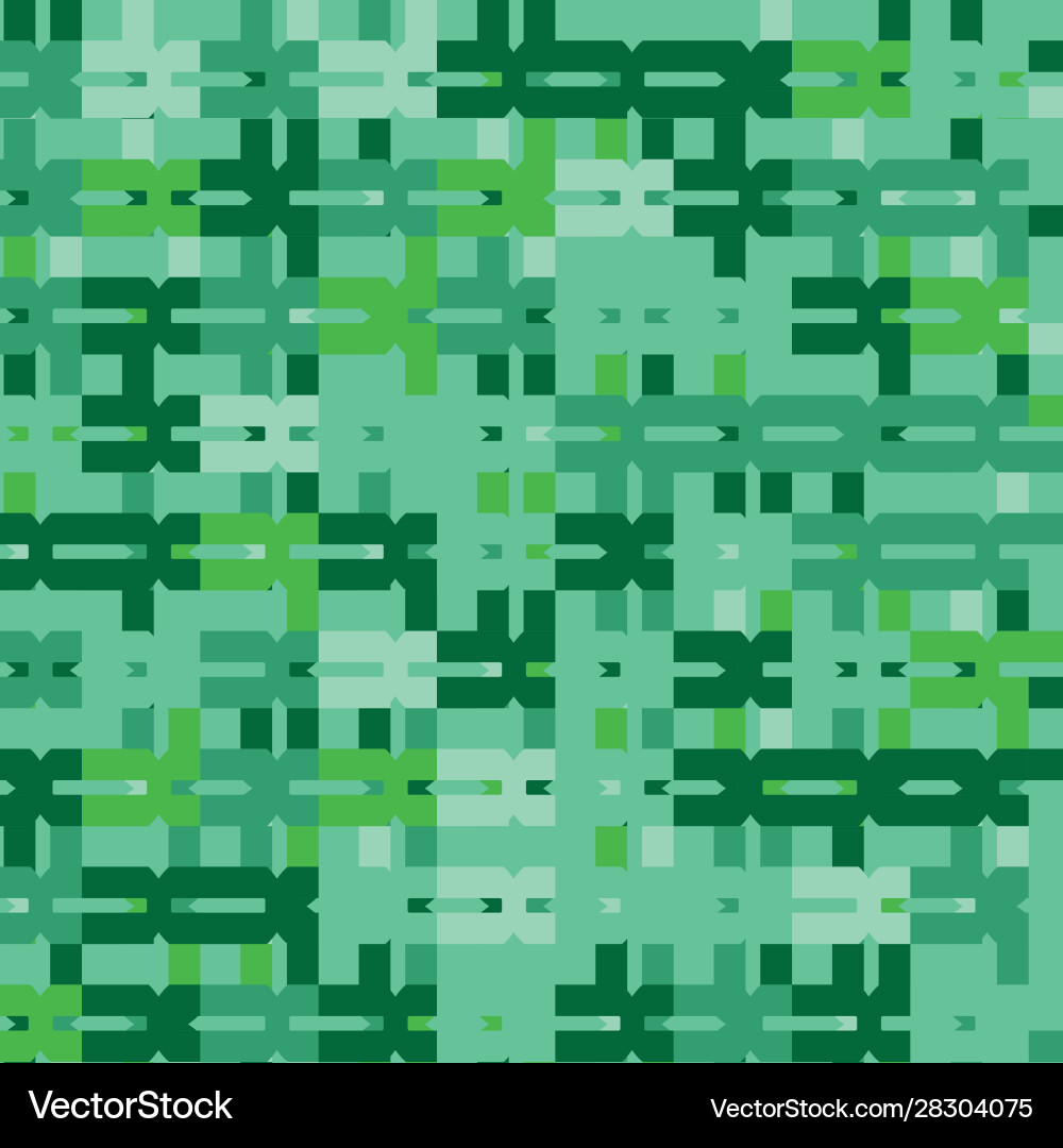 Seamless abstract figure pattern on colorful Vector Image