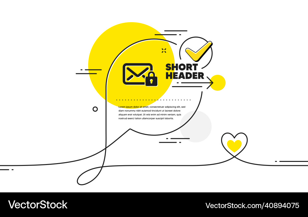 Secure mail icon private message correspondence Secure mail icon private message correspondence vector image