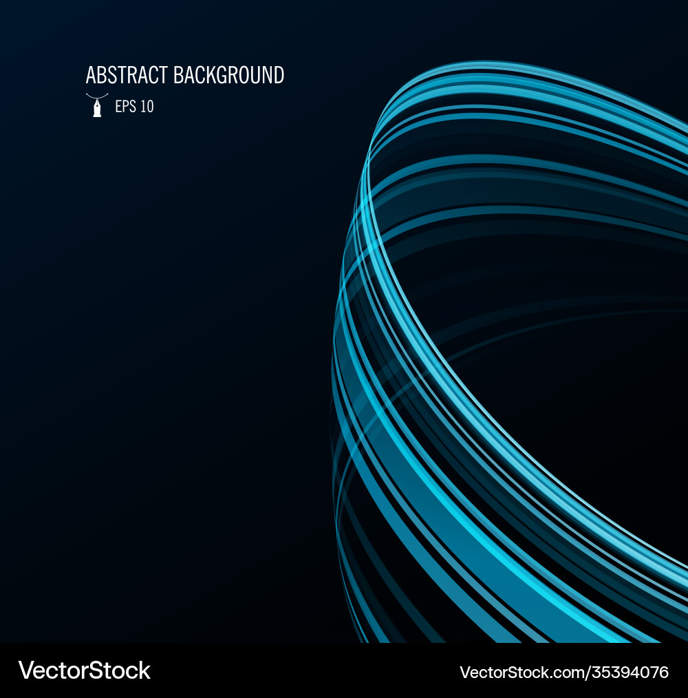 Abstract Motion Light Background Vector Image