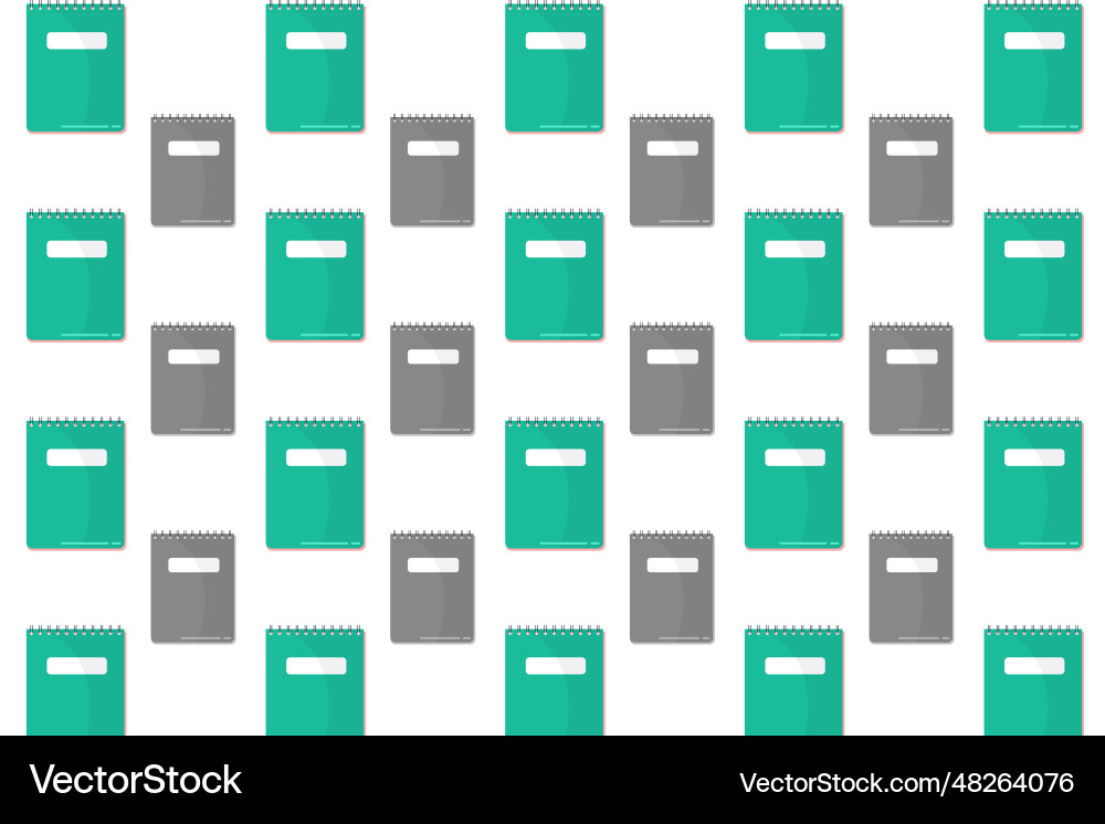 Abstract notepad pattern background vector image
