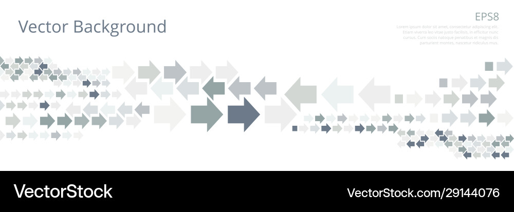 Background with left and right arrows Background with left and right arrows vector image