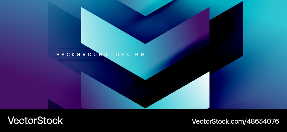 Energetic geometric background featuring an array Vector Image