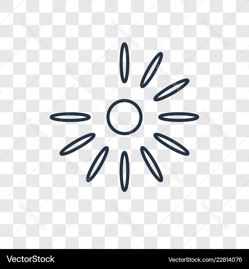 Loading concept linear icon isolated Loading concept linear icon isolated vector image