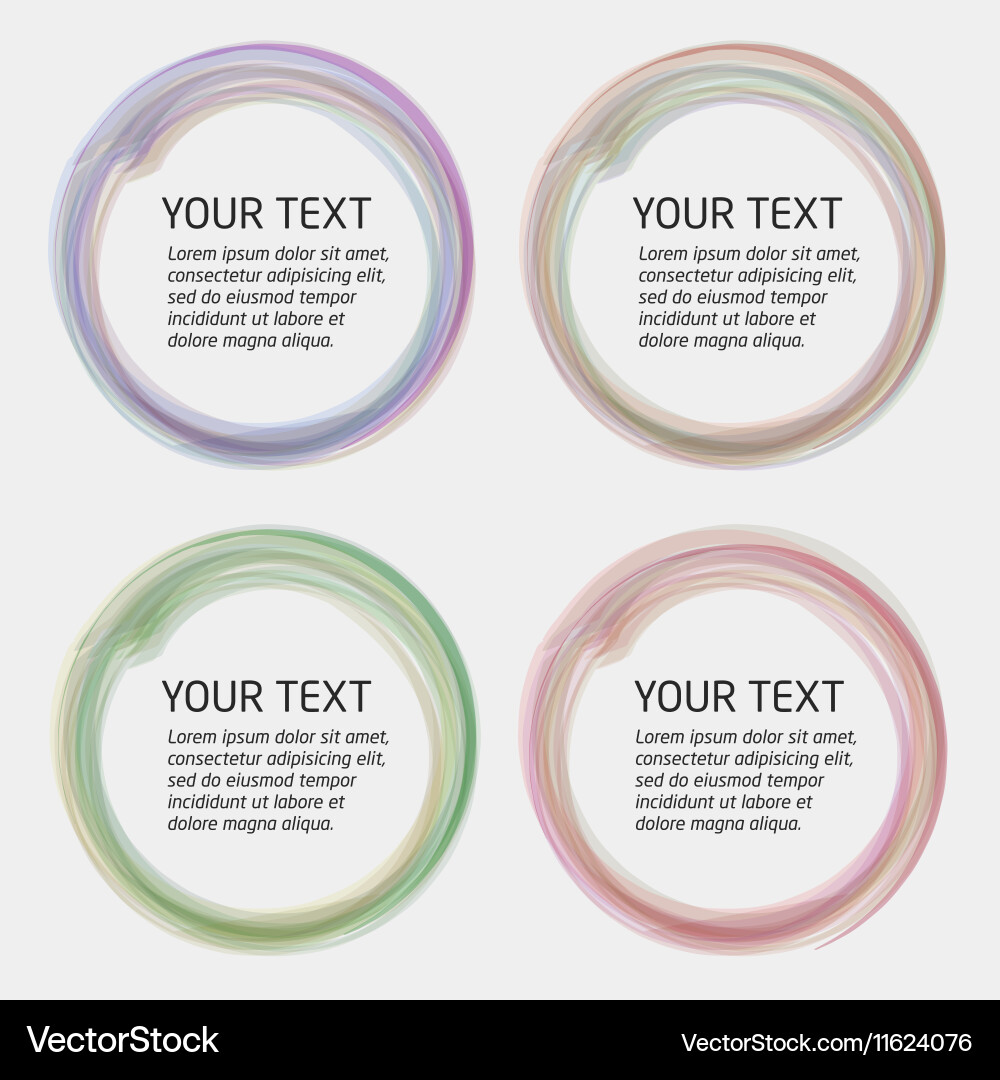 Pattern for the background in form of circular vector image