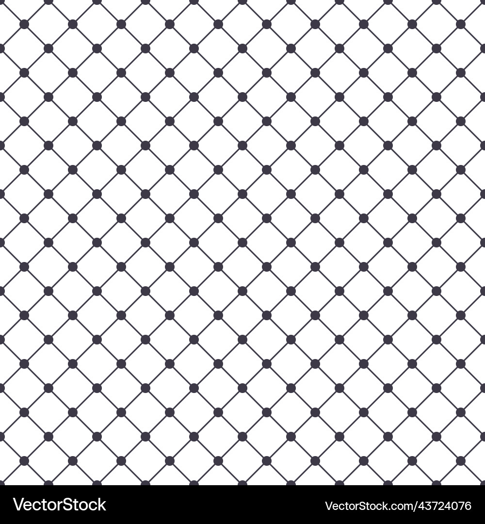 Rhombus and dots seamless pattern abstract Vector Image