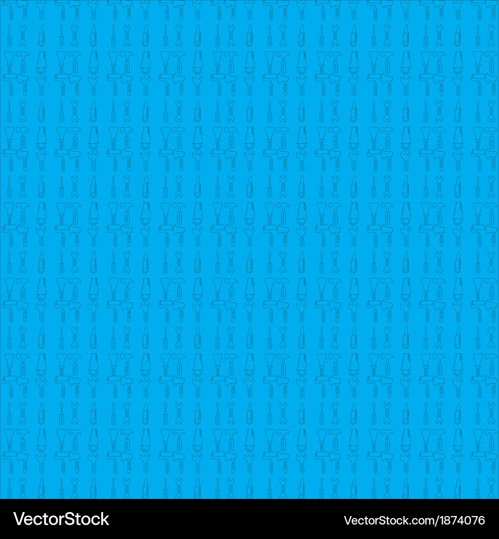 Tools pattern vector image