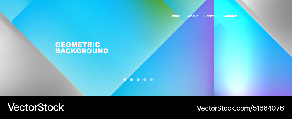 Triangle minimal web site page background design Triangle minimal web site page background design vector image