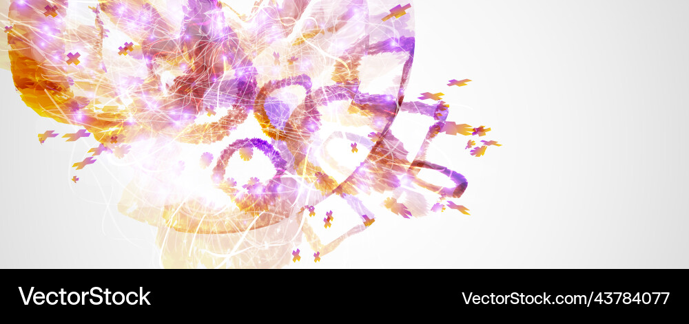 Abstract background with chaotic shapes Abstract background with chaotic shapes vector image