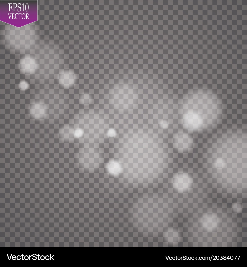 Abstract defocus background bokeh light circles Vector Image