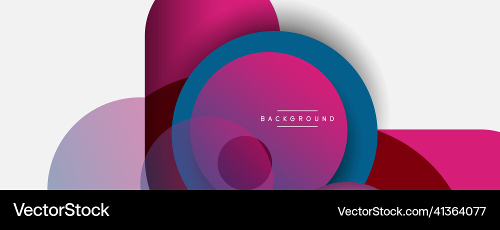Circle and round shapes abstract background Circle and round shapes abstract background Vector Image