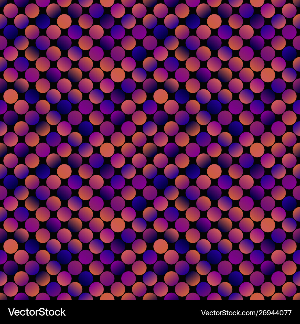 Gradient abstract geometrical seamless circle Gradient abstract geometrical seamless circle Vector Image