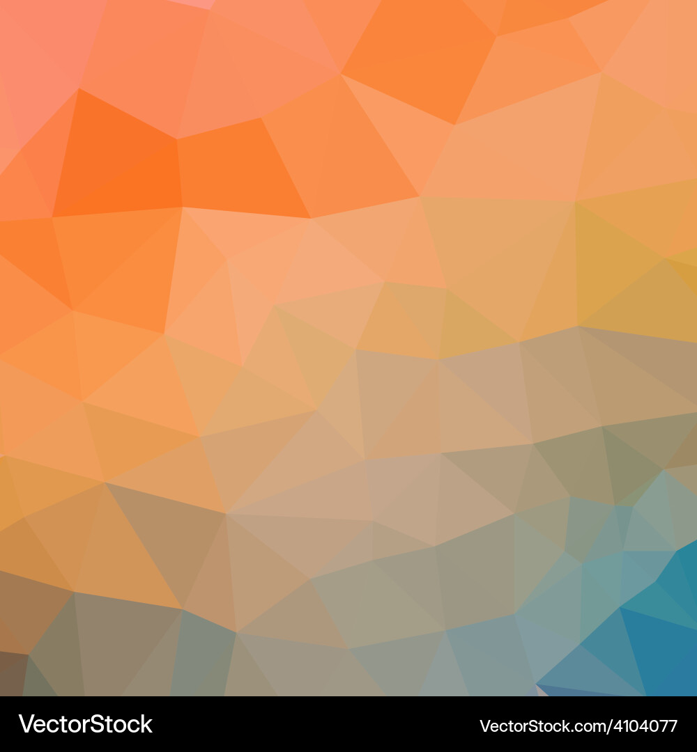 Triangles pattern of geometric shapes colorful vector image