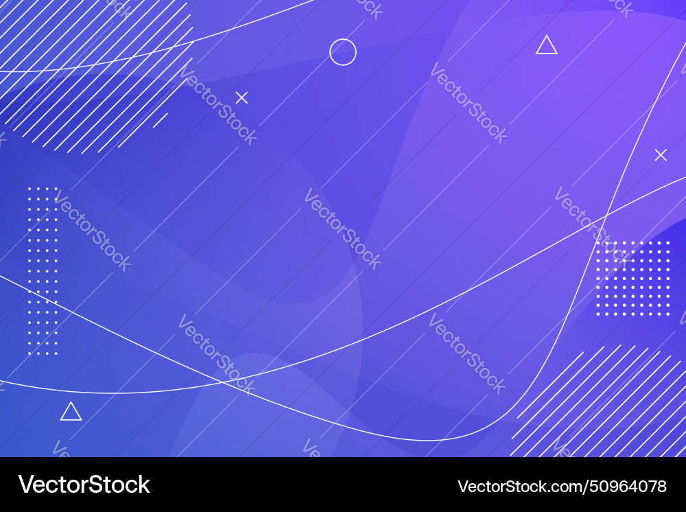 Abstract gradient background with geometric vector image