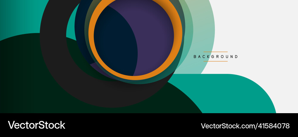 Circle and round shapes abstract background Circle and round shapes abstract background Vector Image