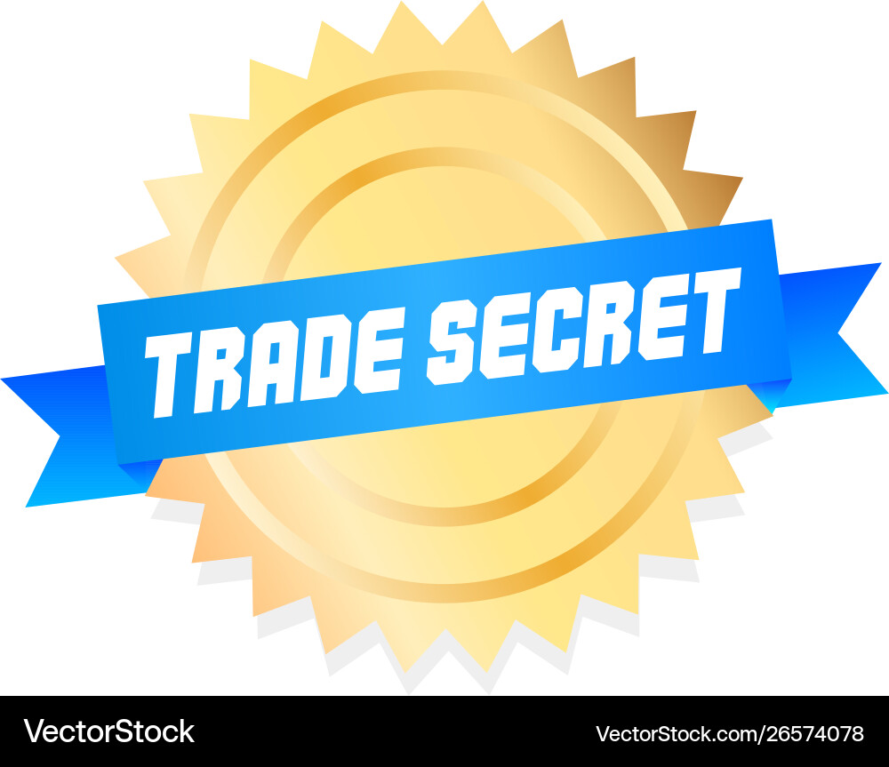 Trade secret stamp on white background Vector Image