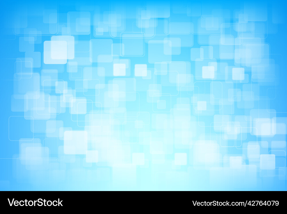 Abstract background blue and white overlap layer vector image