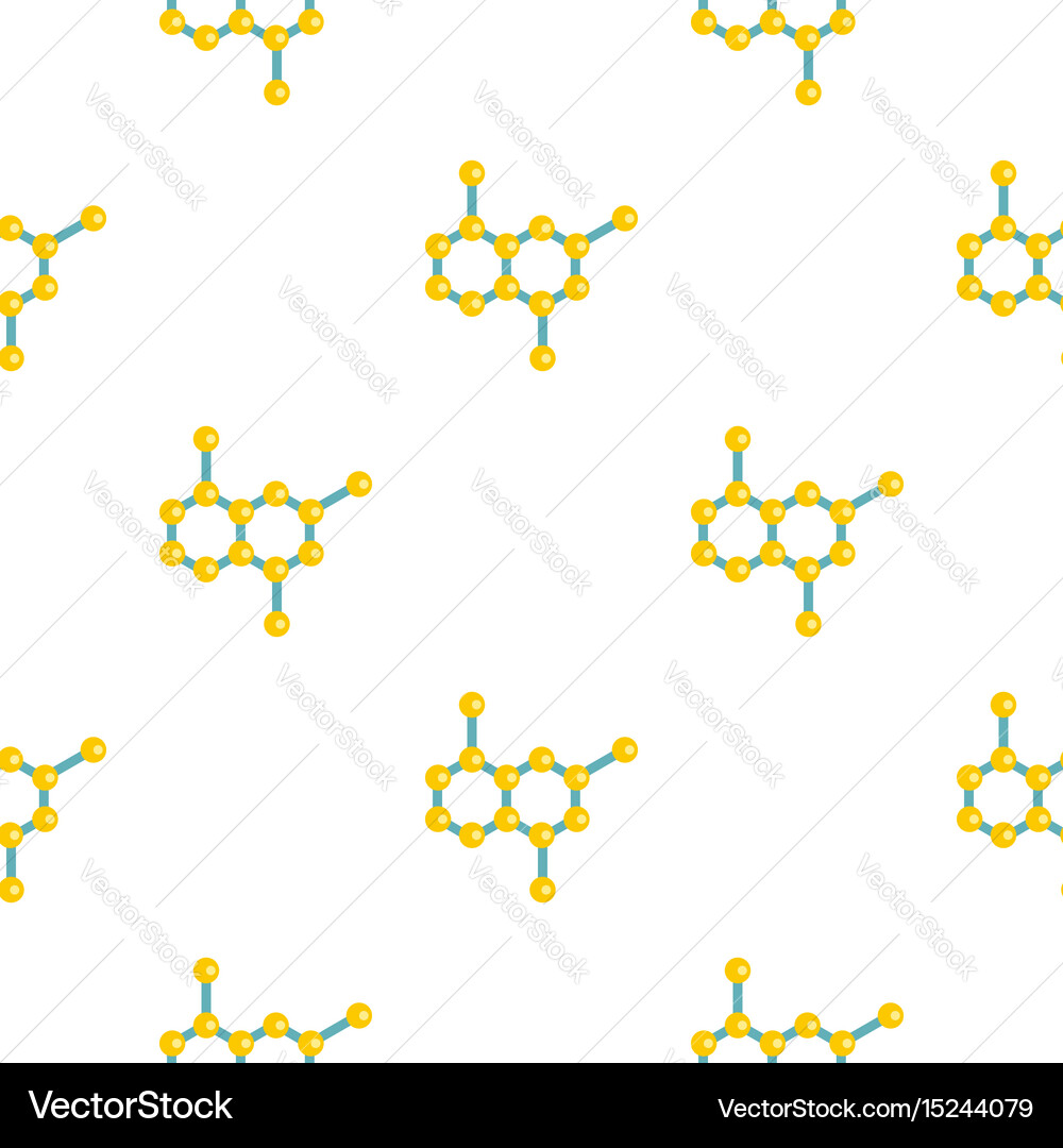 Crystal lattice pattern seamless vector image