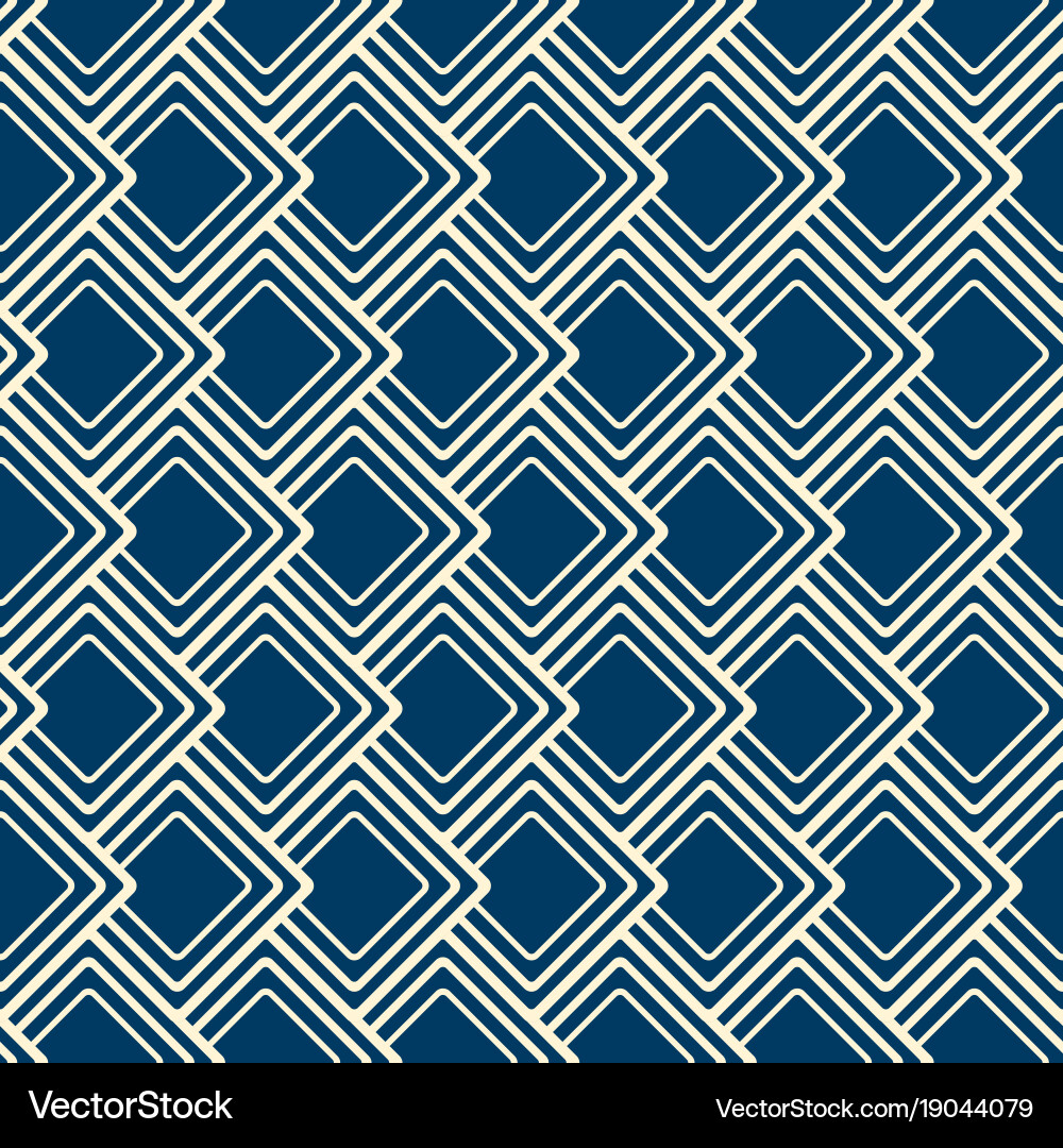 Seamless pattern with repeating objects vector image