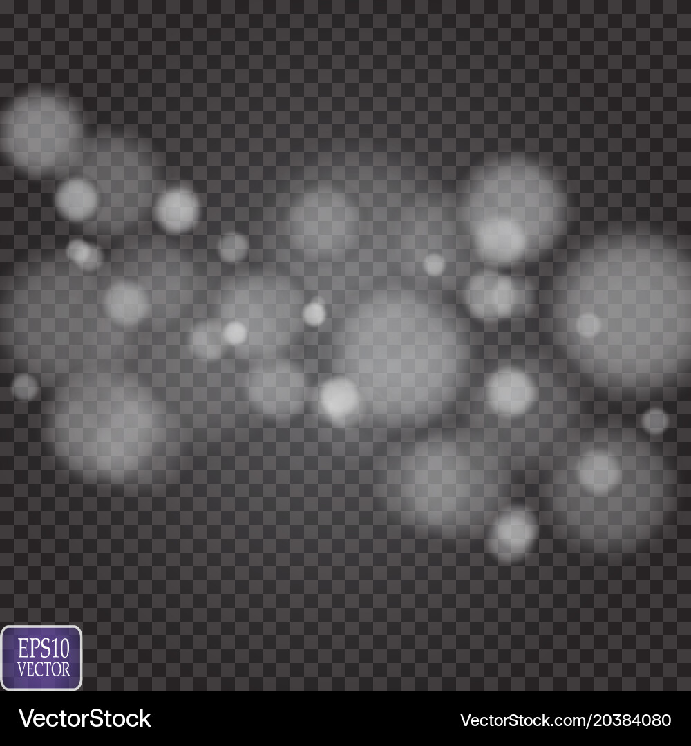 Abstract Bokeh Light Circles Background vector image