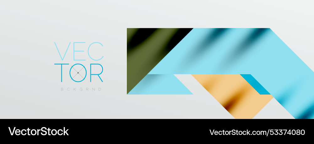 Dynamic lines and triangles Vector Image