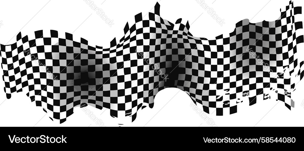 Fragmented Checkerboard Texture Vector Image