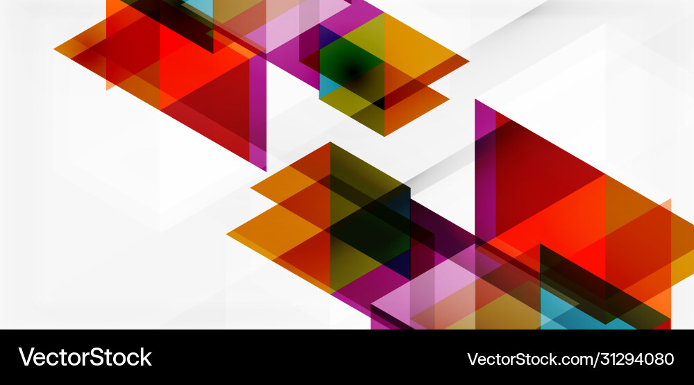 Geometric abstract background mosaic triangle Geometric abstract background mosaic triangle Vector Image