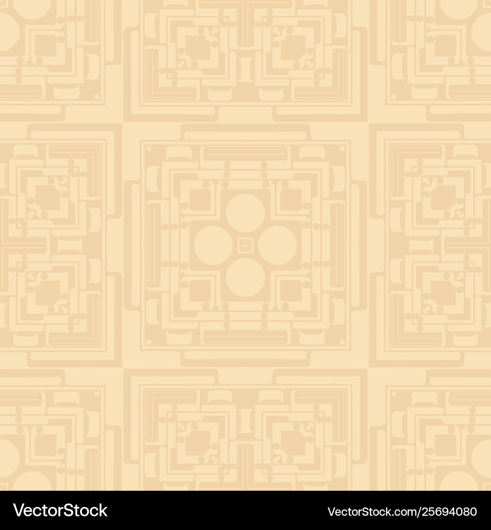 Rectangular geometric computer generated seamless vector image