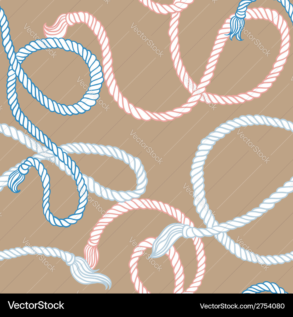 Rope Pattern - Seamless vector image