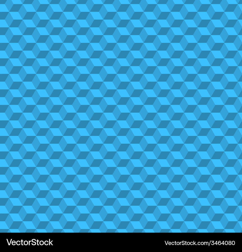 Seamless cube pattern Vector Image