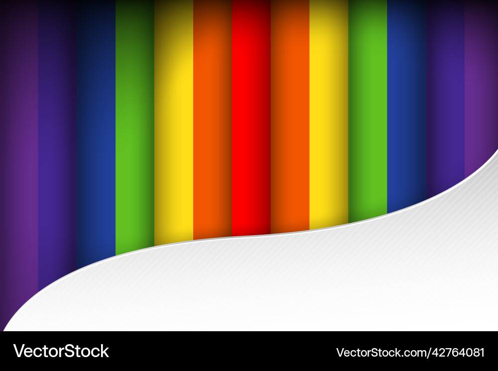 Abstract background colorful stripe 001 Vector Image