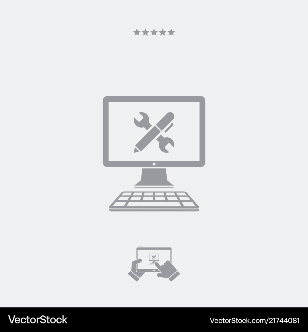 Application for project and design Vector Image