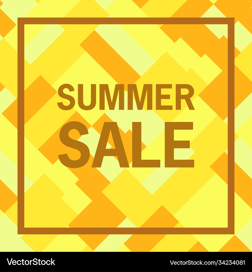 Card with a pattern hello summer Card with a pattern hello summer vector image