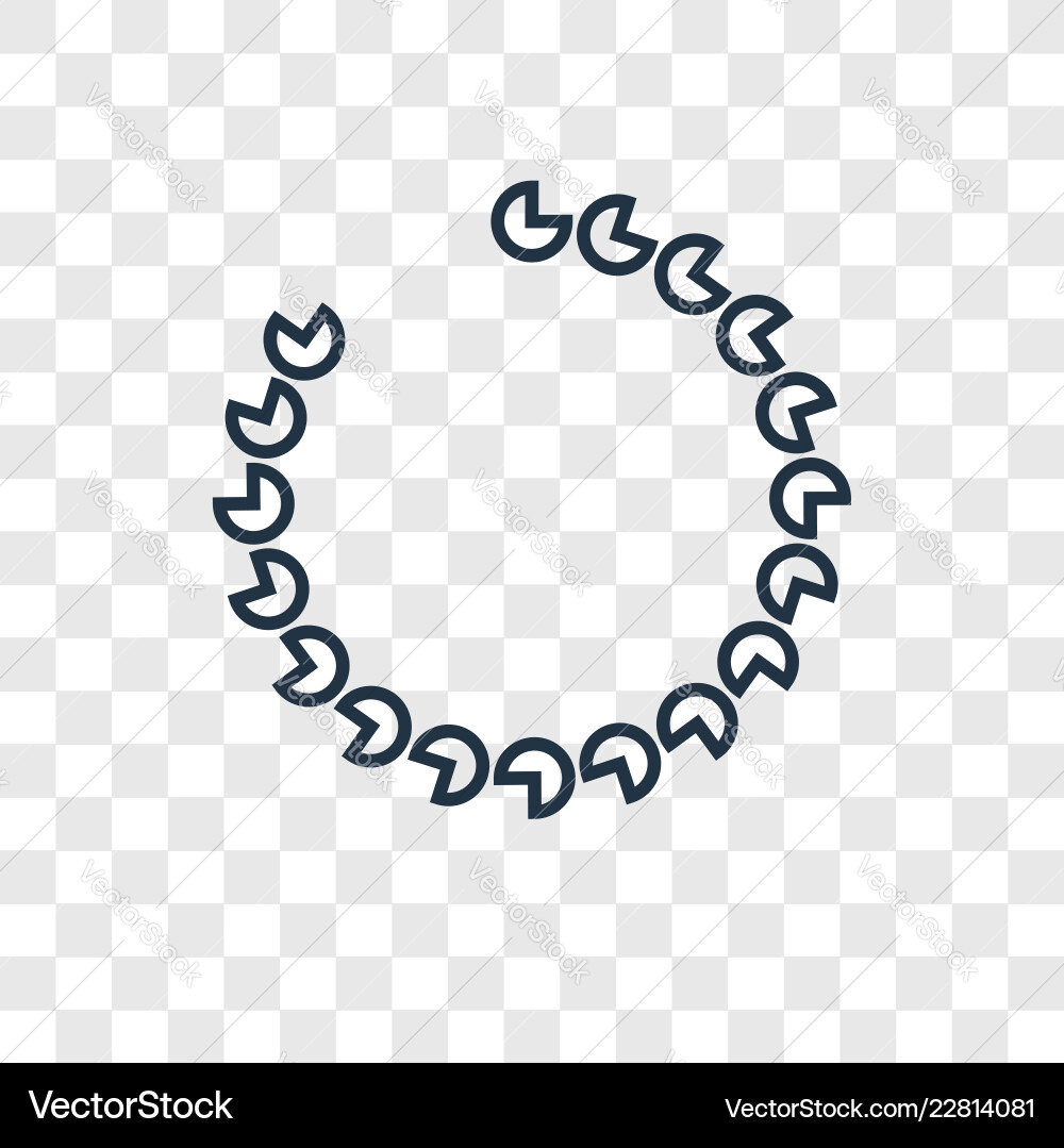 Loading concept linear icon isolated vector image