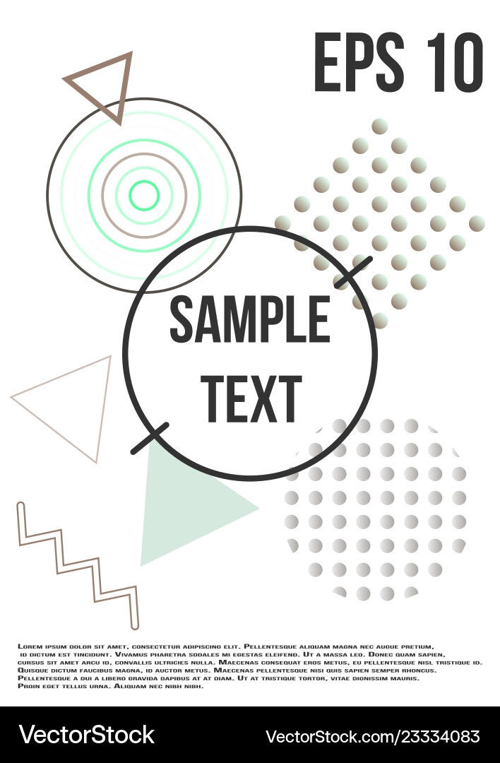 Minimum geometric coverage Minimum geometric coverage Vector Image