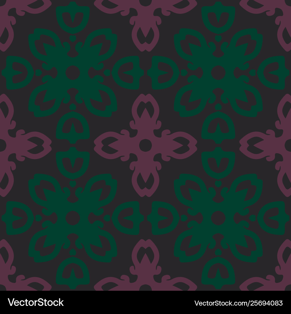 Natural computer generated seamless pattern design Vector Image