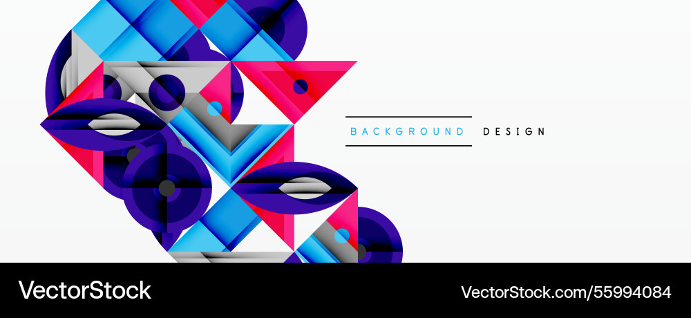 Dynamic geometric composition with sharp angles Dynamic geometric composition with sharp angles vector image